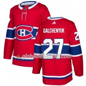 Montreal Canadiens Hockeydrakt Alex Galchenyuk 27 2017-2018 Rød Adidas Authentic - Herre